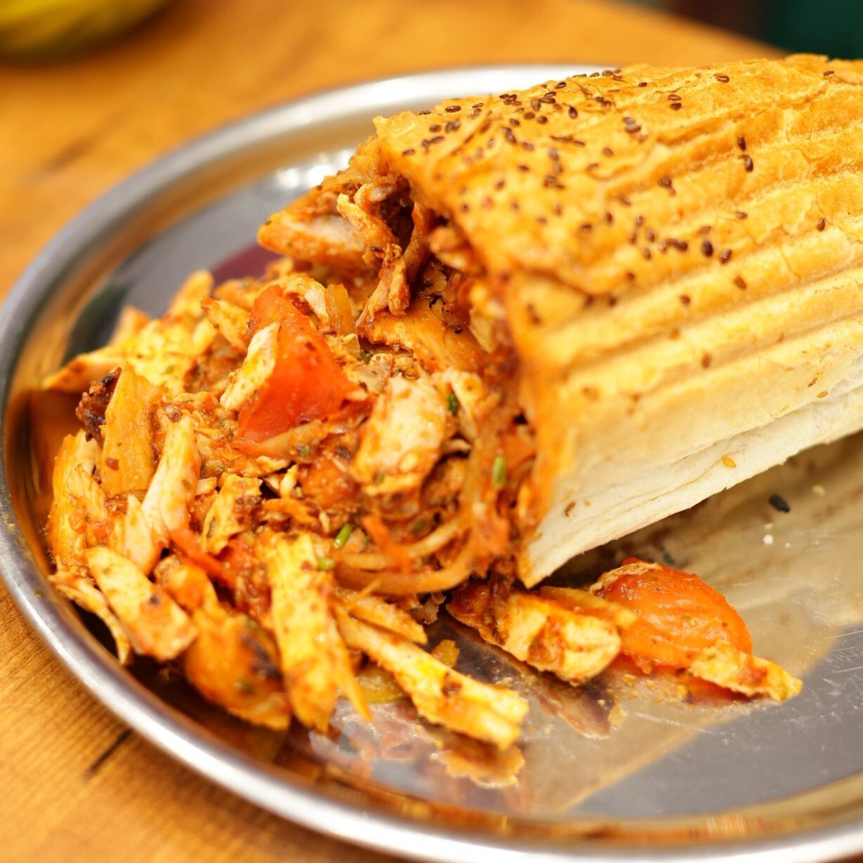 Üç Çeyrek Normal Oyma Döner + Büyük Ayran