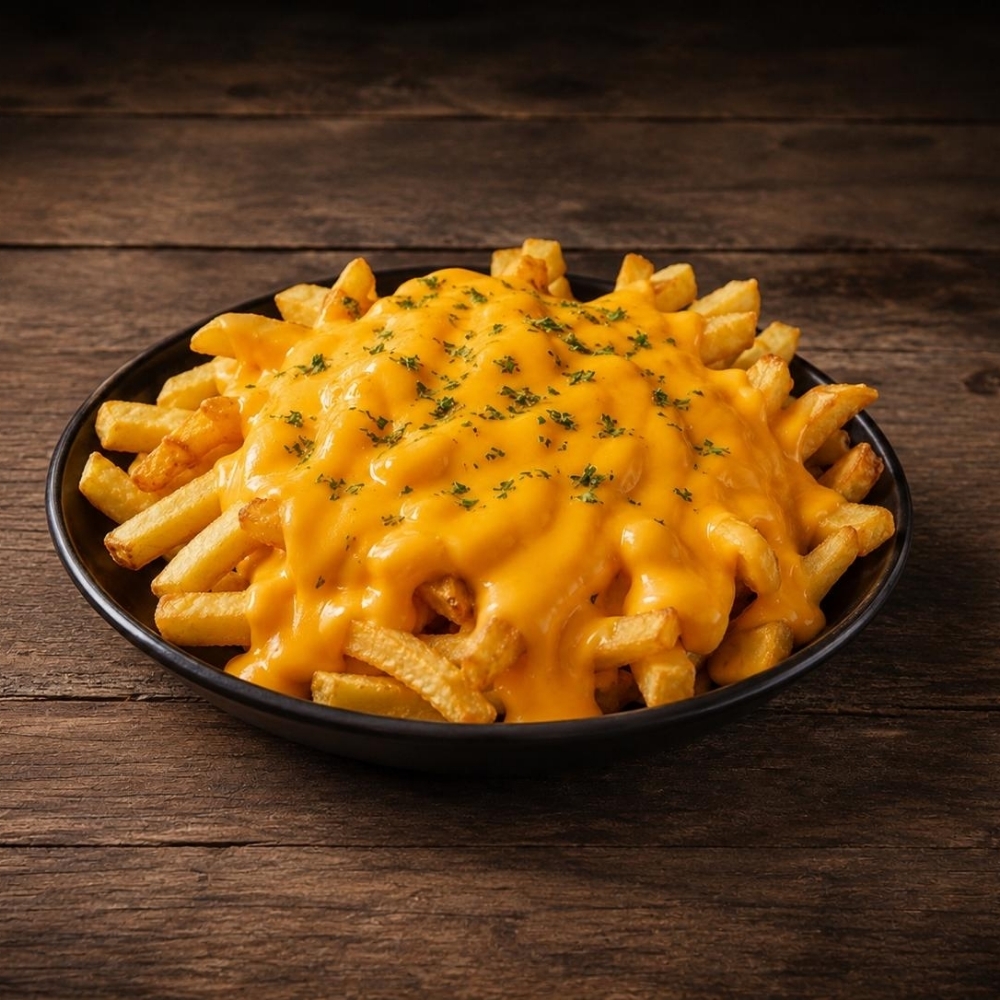 Cheddar Soslu Patates