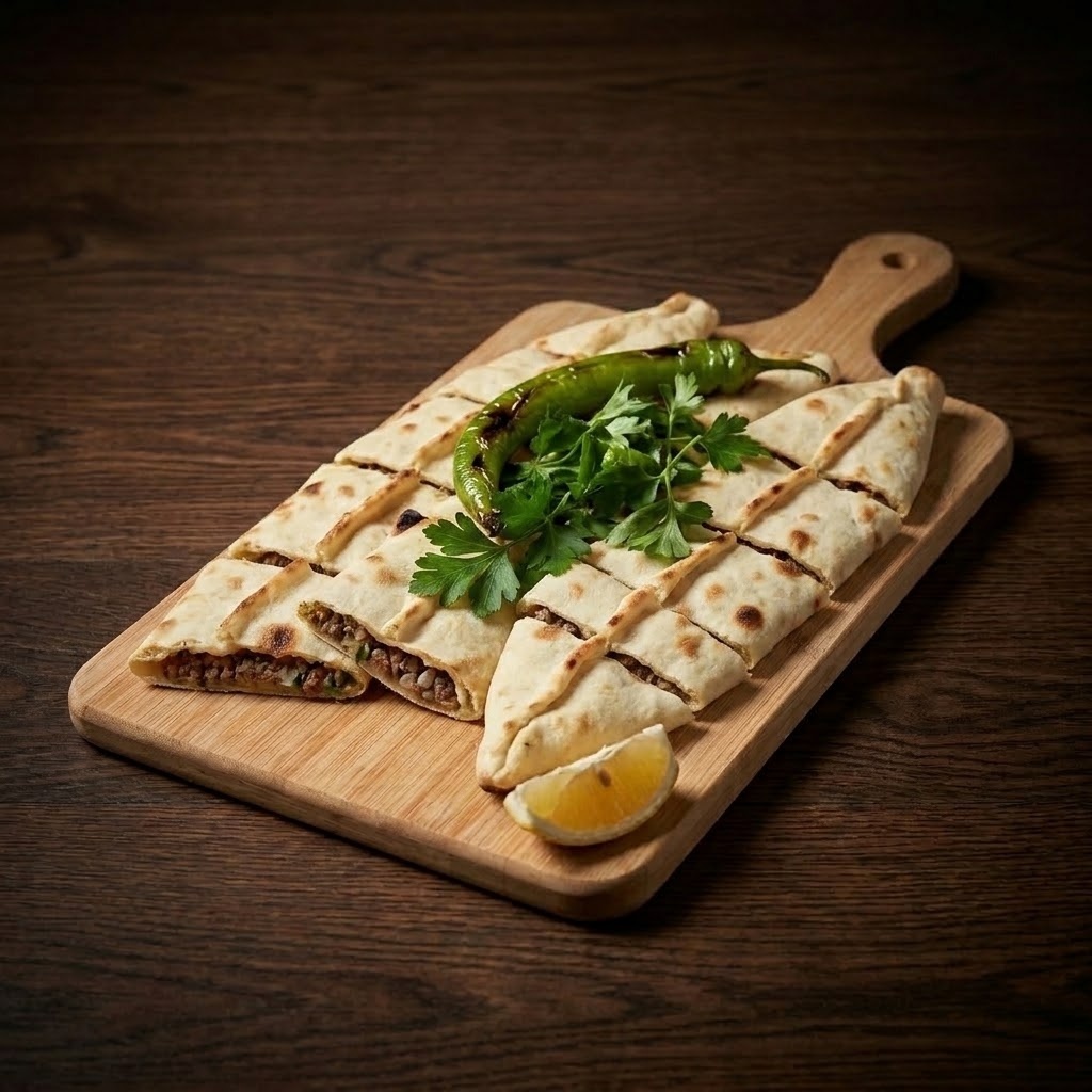 Kapalı Kıymalı Pide