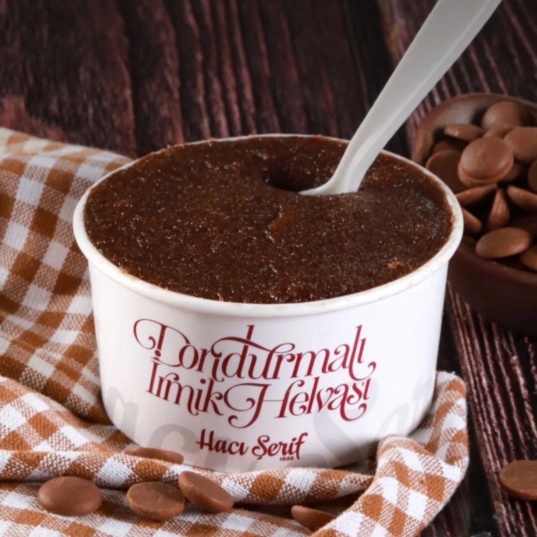 Çikolatalı Dondurmalı İrmik Helvası (230 gr.)