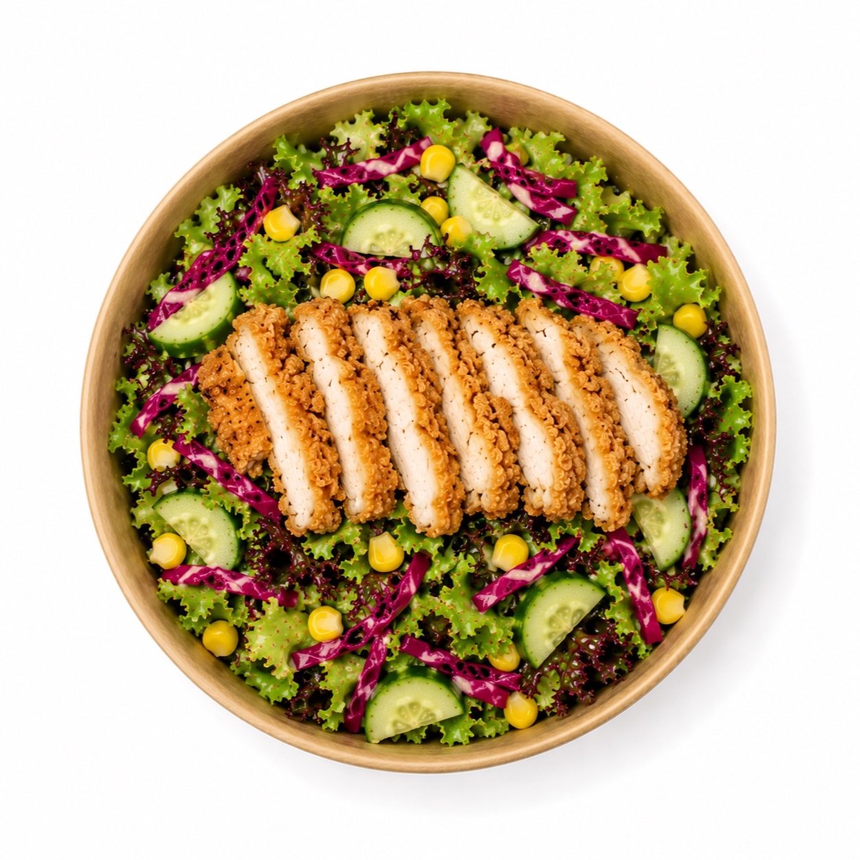 Çıtır Tavuklu Salata
