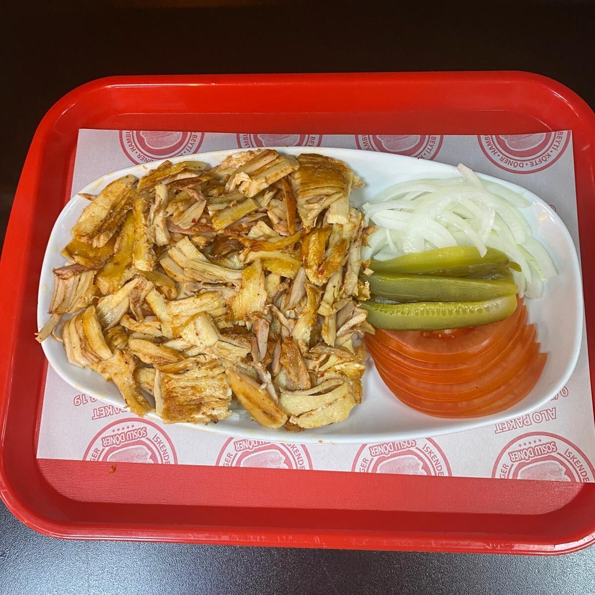 Tabakta Tavuk Döner (100 gr.)