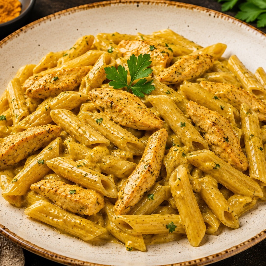 Penne Köri Soslu