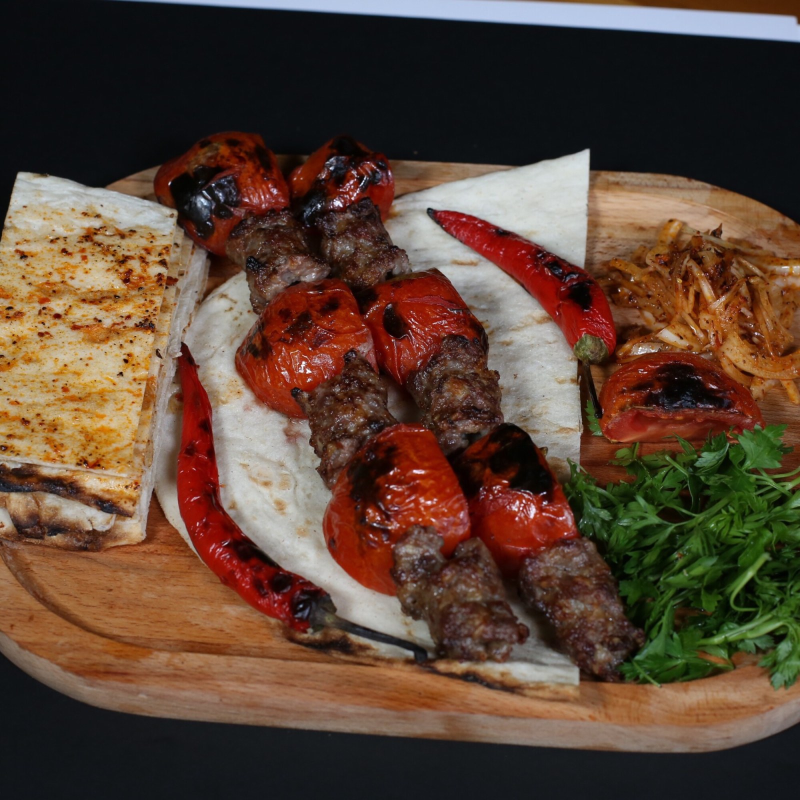 Domatesli Kebap