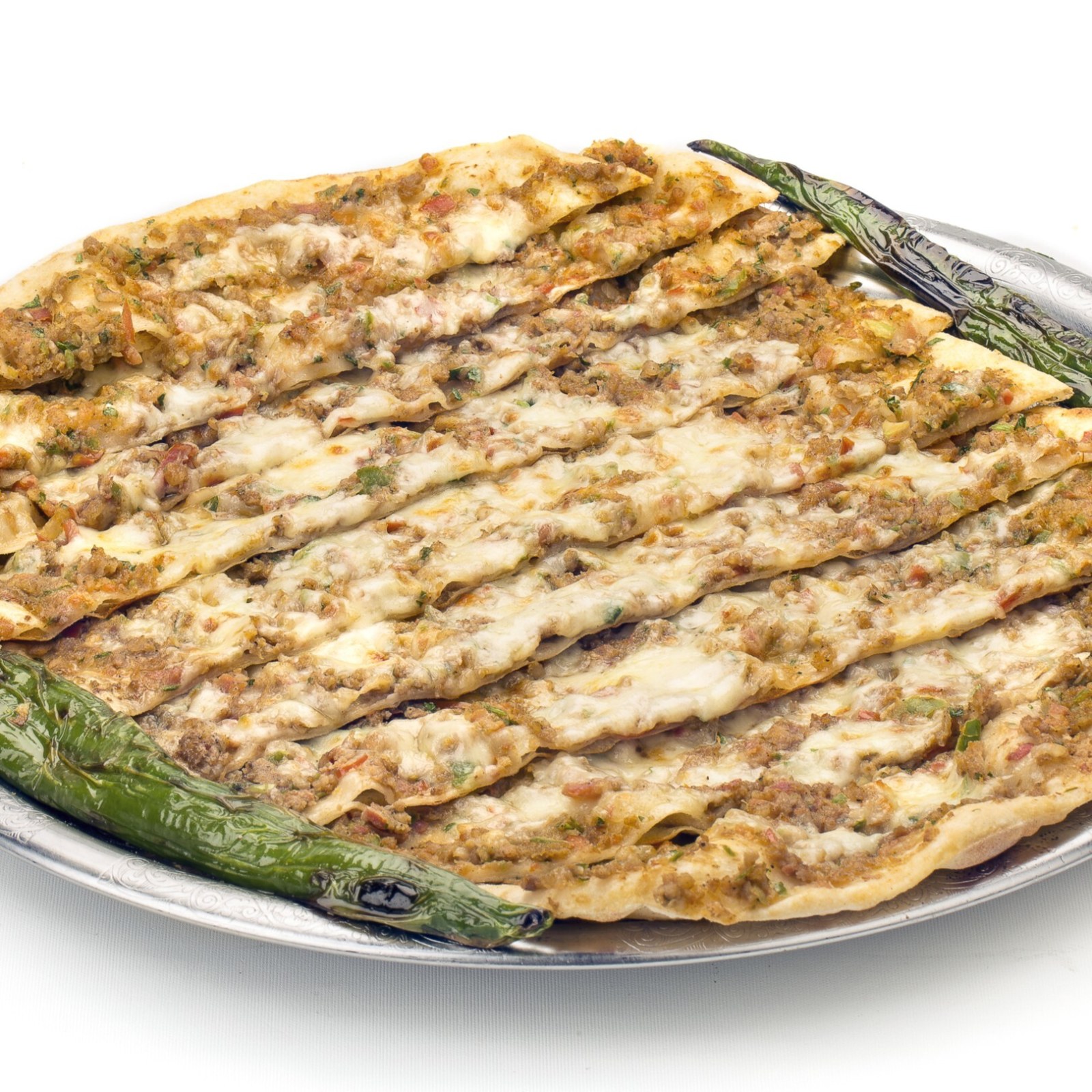 Kıymalı Kaşarlı Pide
