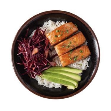 Teriyaki Somon Bowl