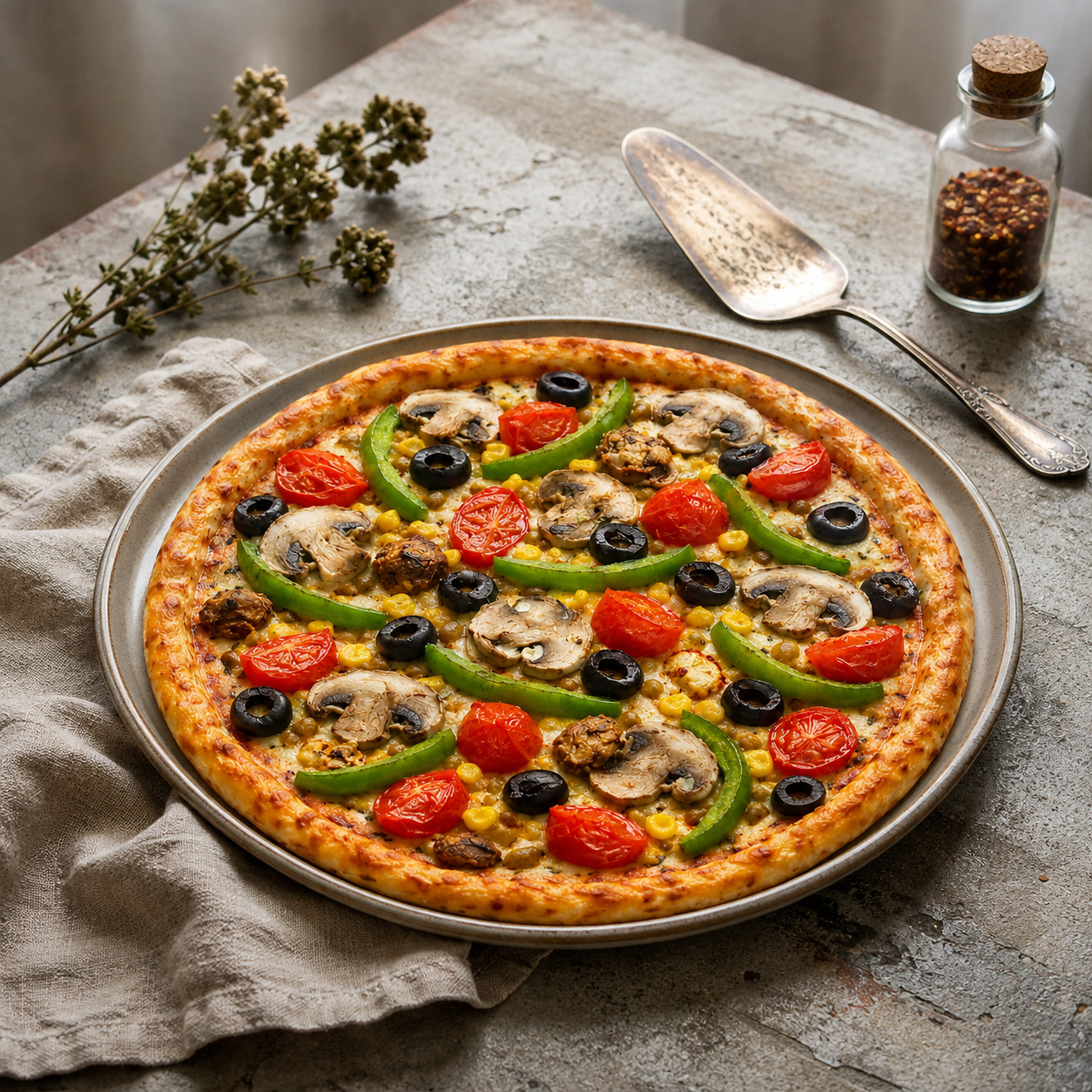 Veggie Pizza (Jumbo)