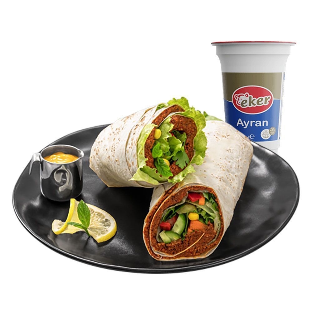 Çiğköfte dürüm (menü)