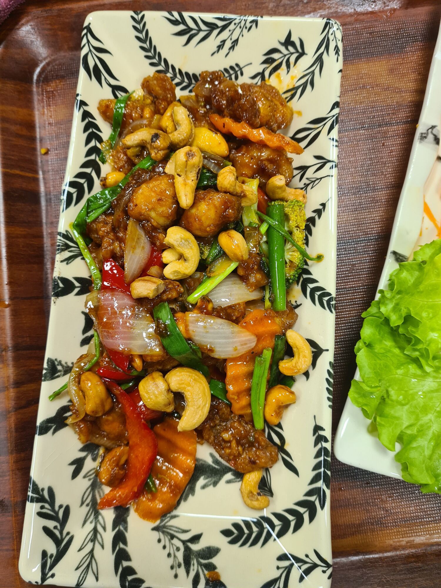 Pad Med Ma Muang (Chicken) - Kajun Fıstığı (Tavuk) + Steam Rice