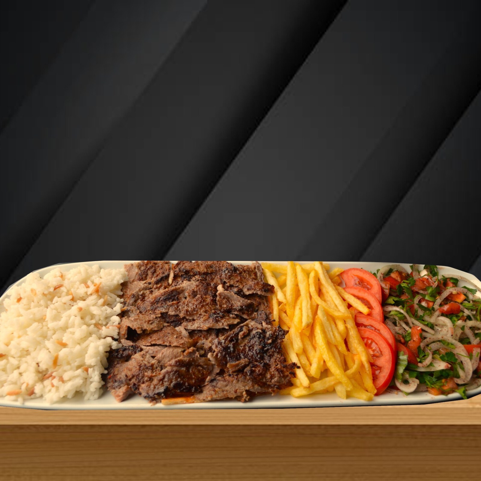 Pilav Üstü Et Döner