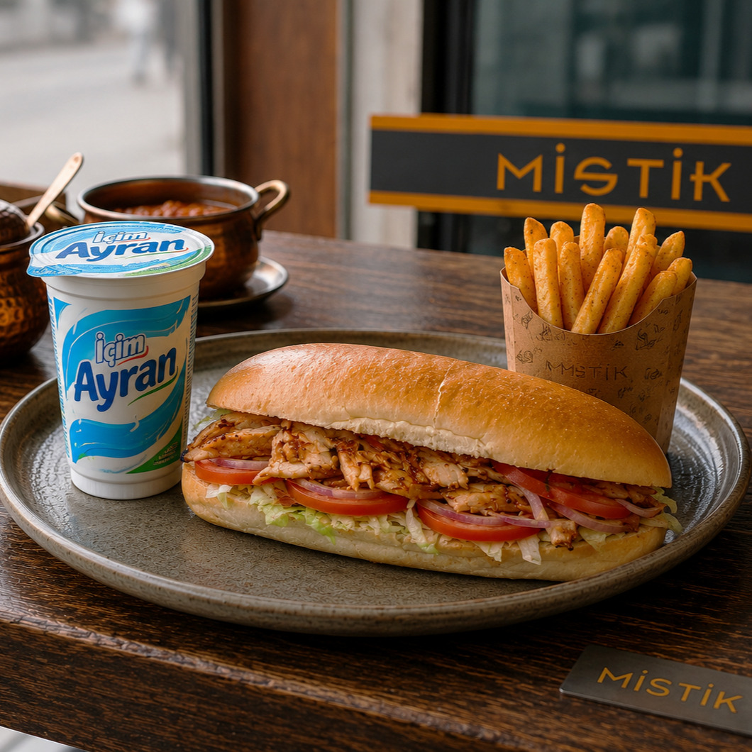 Avantajlı Sandviç Ekmek Döner Menü 1