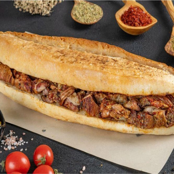 Tam Ekmek Kokoreç (180 Gr)