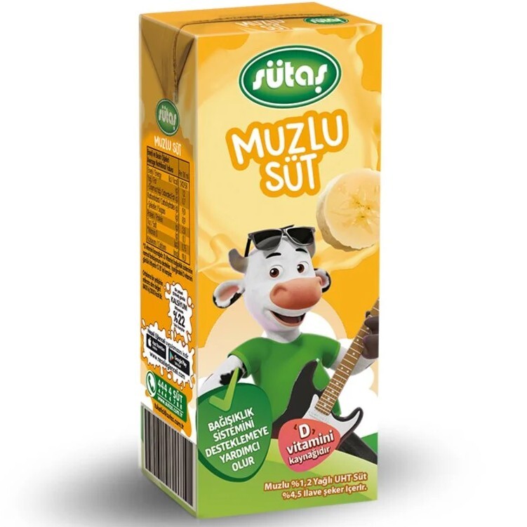 SÜTAŞ MUZLU SÜT