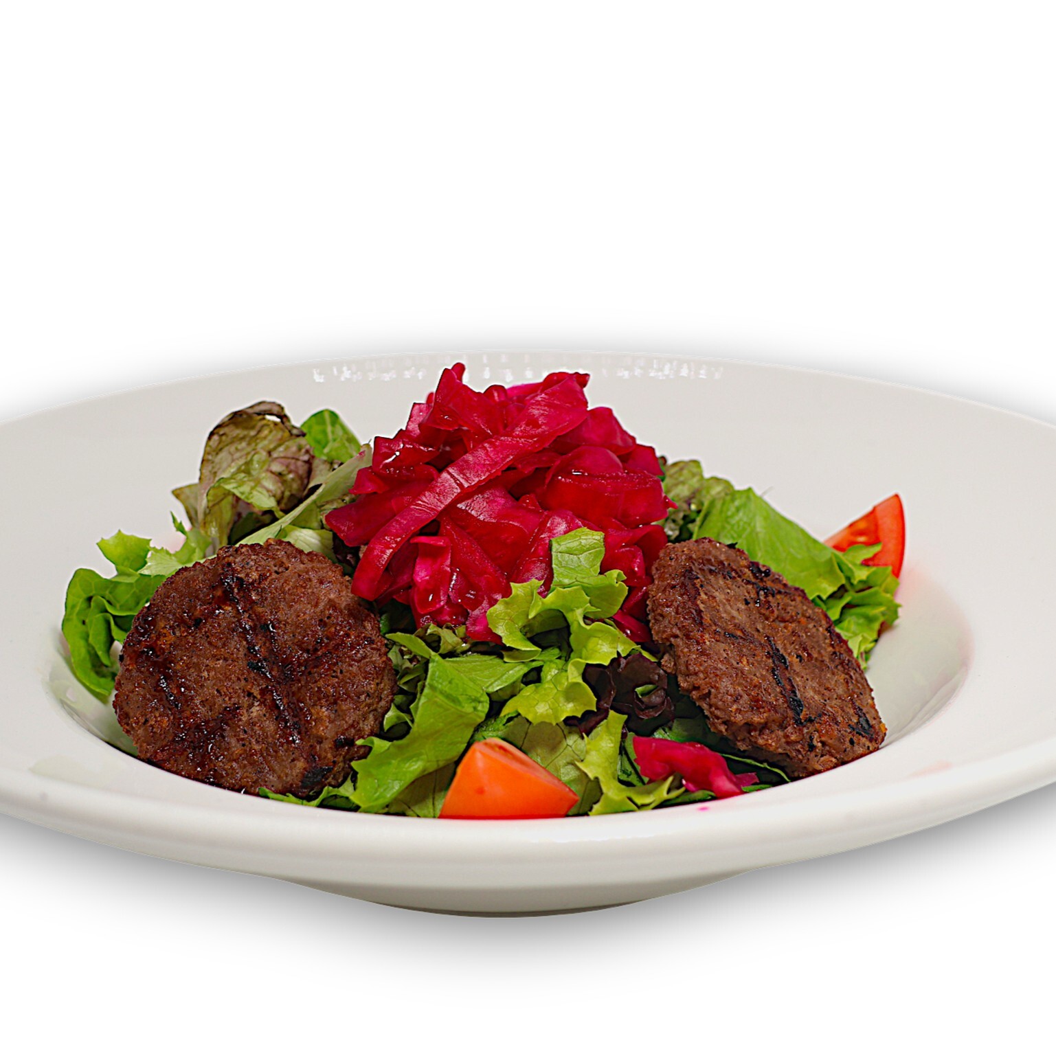 Vegan Köfteli Akdeniz Salata