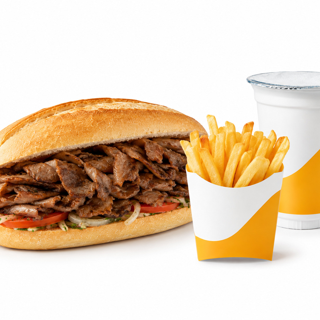 Tekli Et Döner Menü