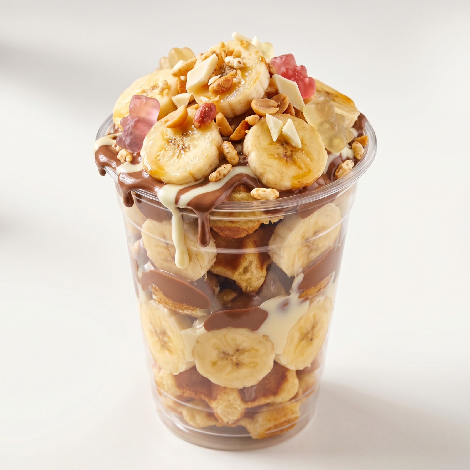 Muz Rüyası Bardak Waffle