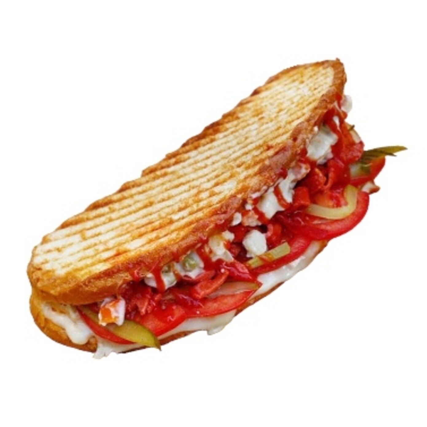 Kaşarlı Sucuklu Tost