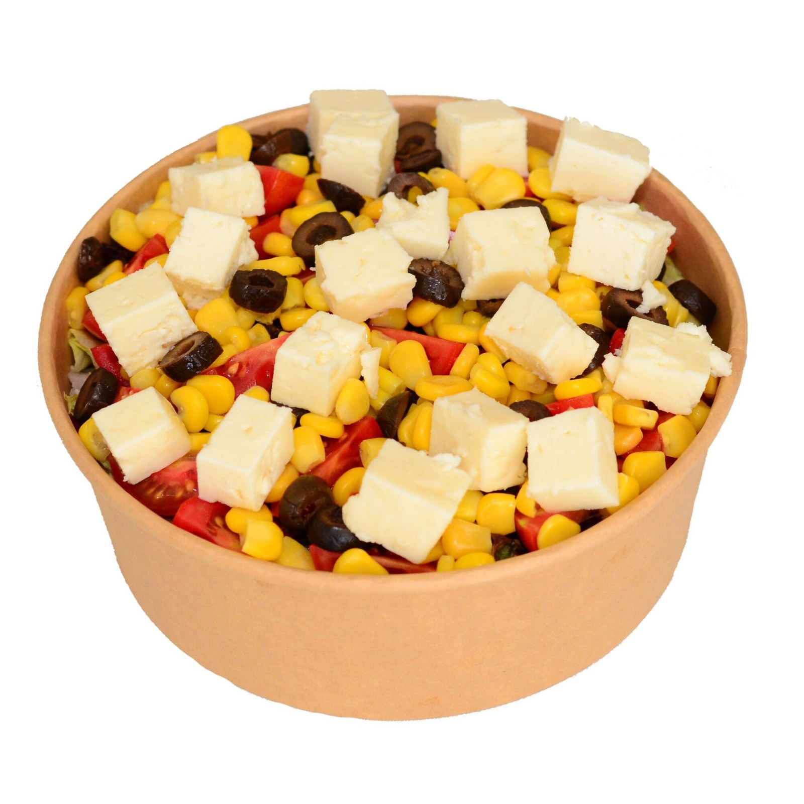 Ezine Peynirli Akdeniz Salad