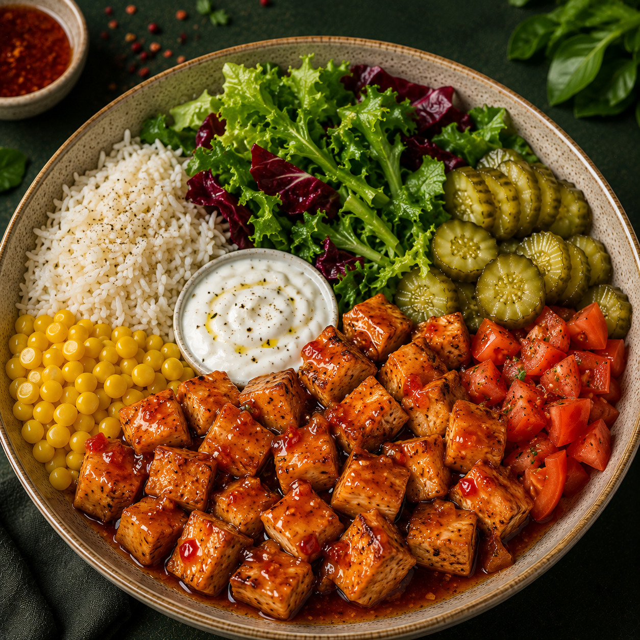 Sweet&Chili Tavuklum Bowl