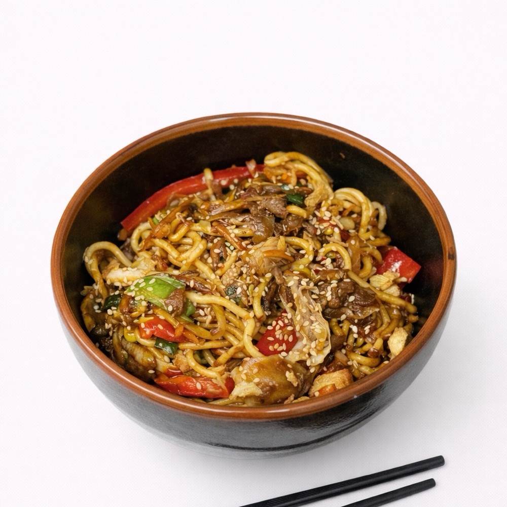 Tiftik Biftekli Noodle