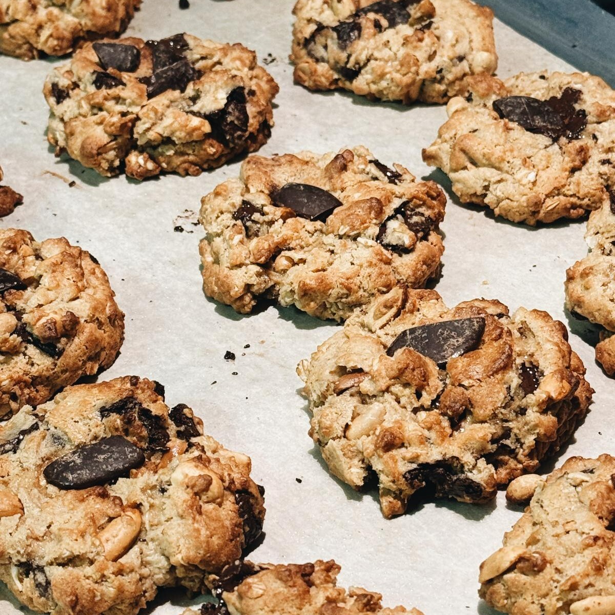 Bitter Çikolata Yerfıstıklı Cookie
