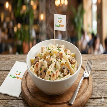 Tavuklu Kremalı Penne