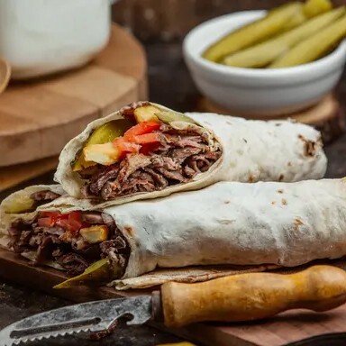 Amerikan Soslu Et Döner Dürüm Gurme Yaprak Döner