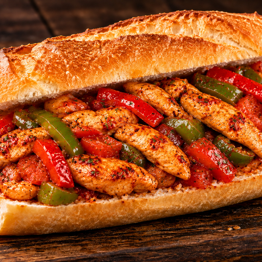 Ekmek Arası Tavuk Sote