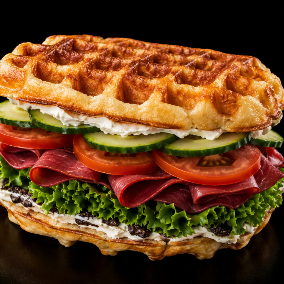 Waffle Sandviç