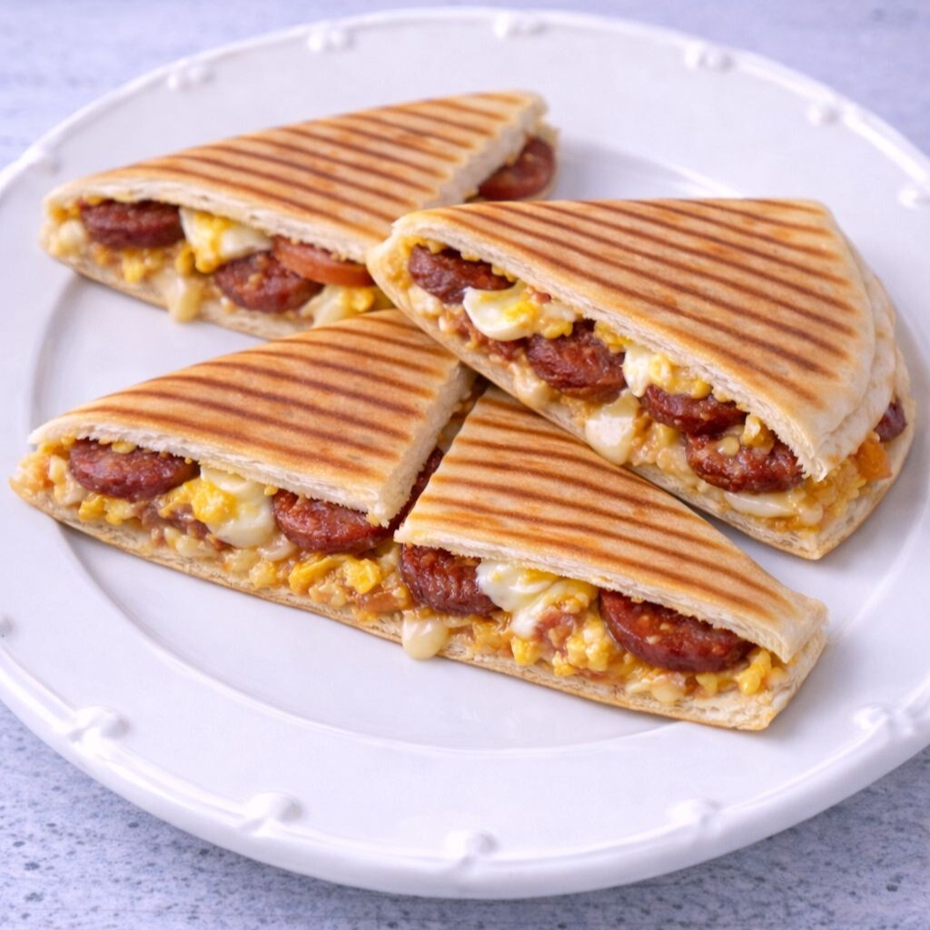 Yumurtalı Bazlama Tost