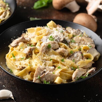 Fettucini Alfredo Menü