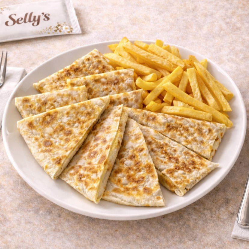 Kaşarlı Gözleme (Patates Kızartmalı)