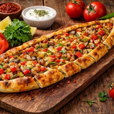 sebzeli pide