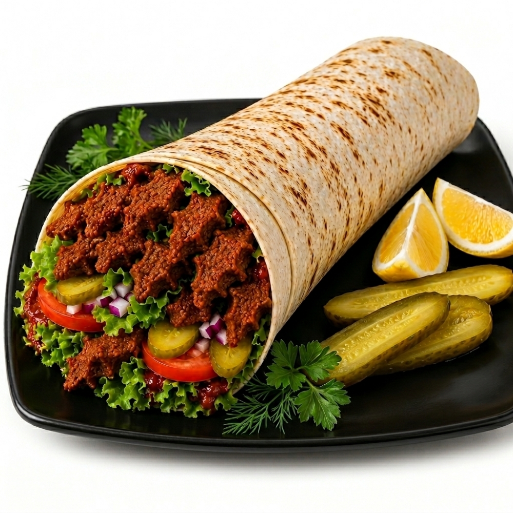 Mega Çiğ Köfte Dürüm