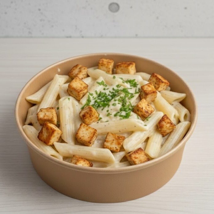 Kremalı Tavuklu Penne