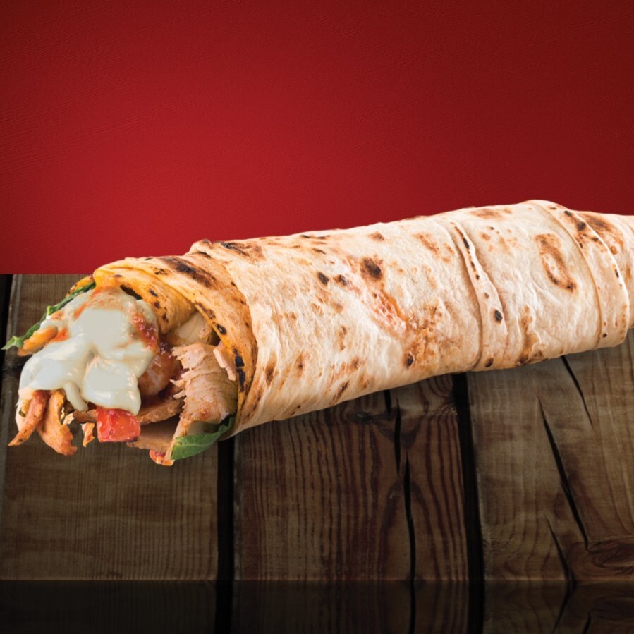 Dois Kaşarlı Tavuk Döner Dürüm