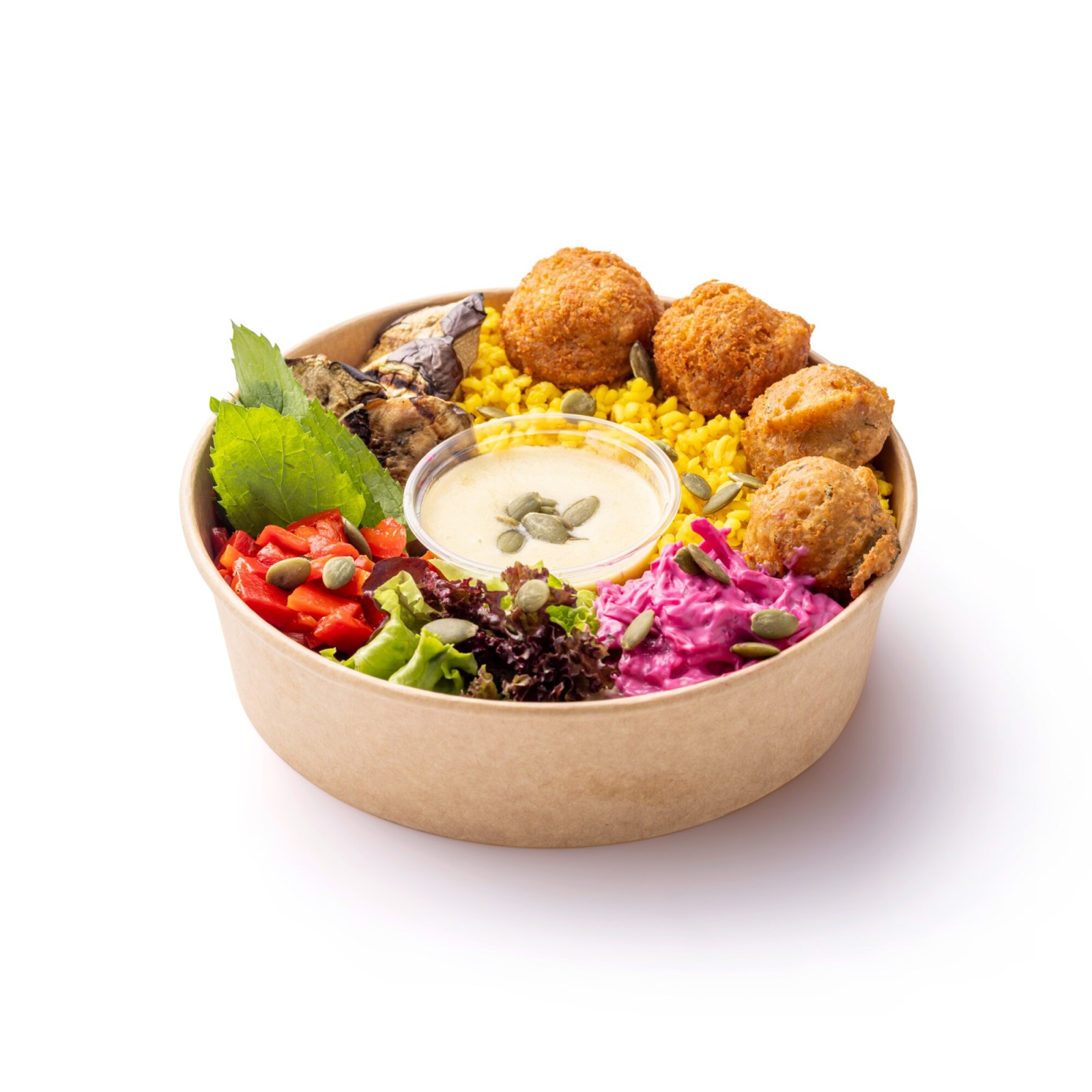 Falafel Meze Kase