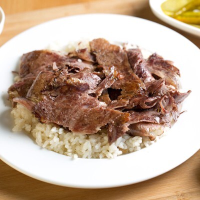 Pilavüstü Porsiyon Et Döner