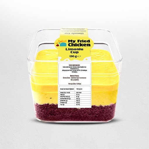 Limonlu Cup Pasta (130 gr.)