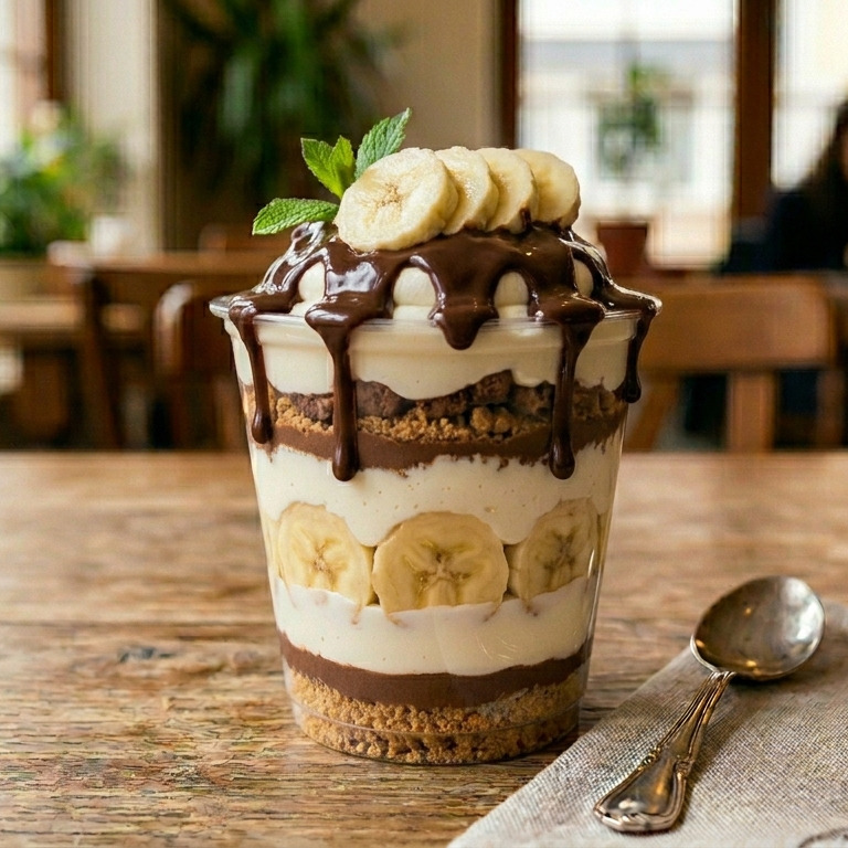 🍰 Çikolata Muzlu Magnolia Cup (300 cc)