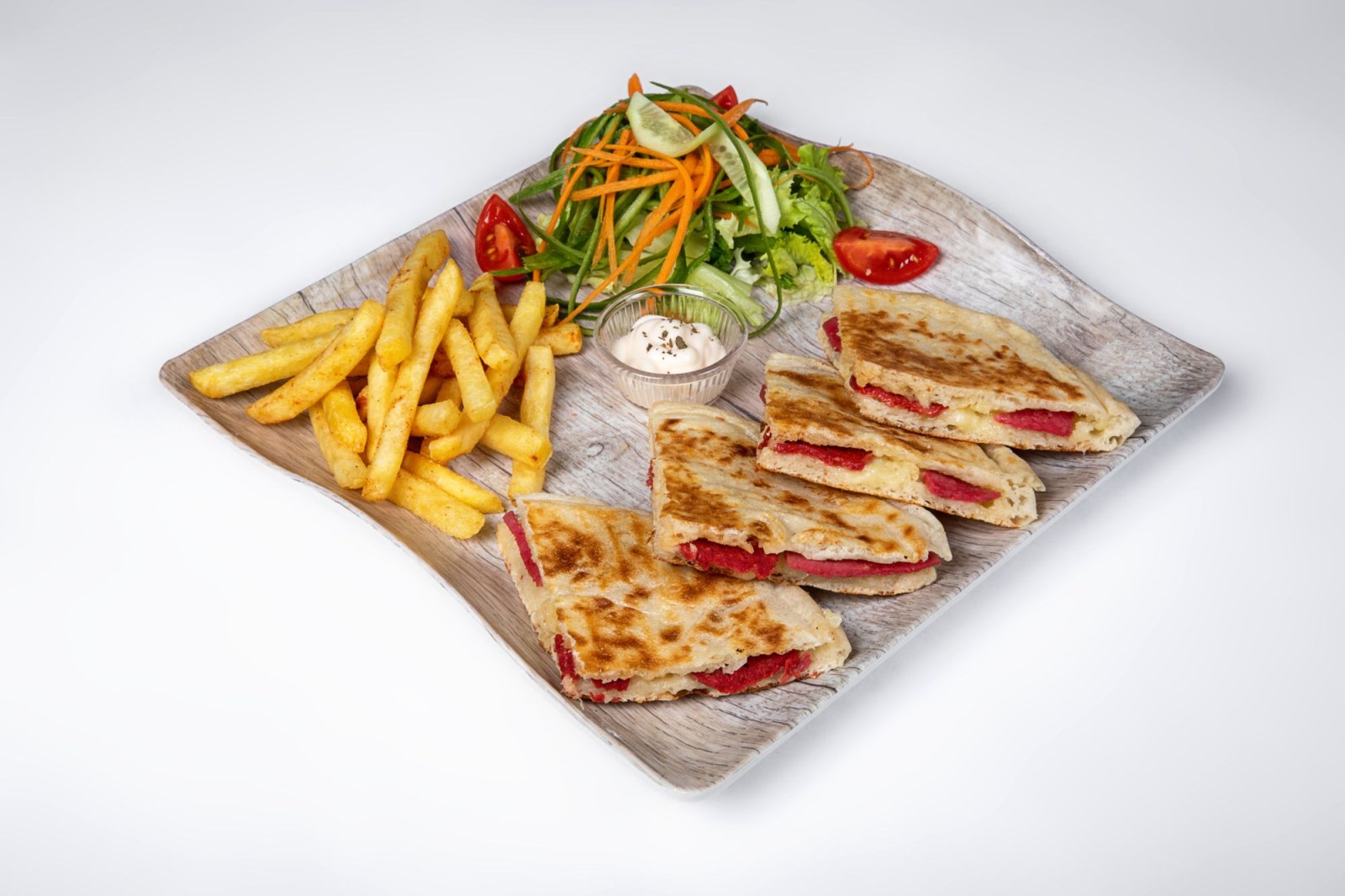 Karışık Bazlama Tost