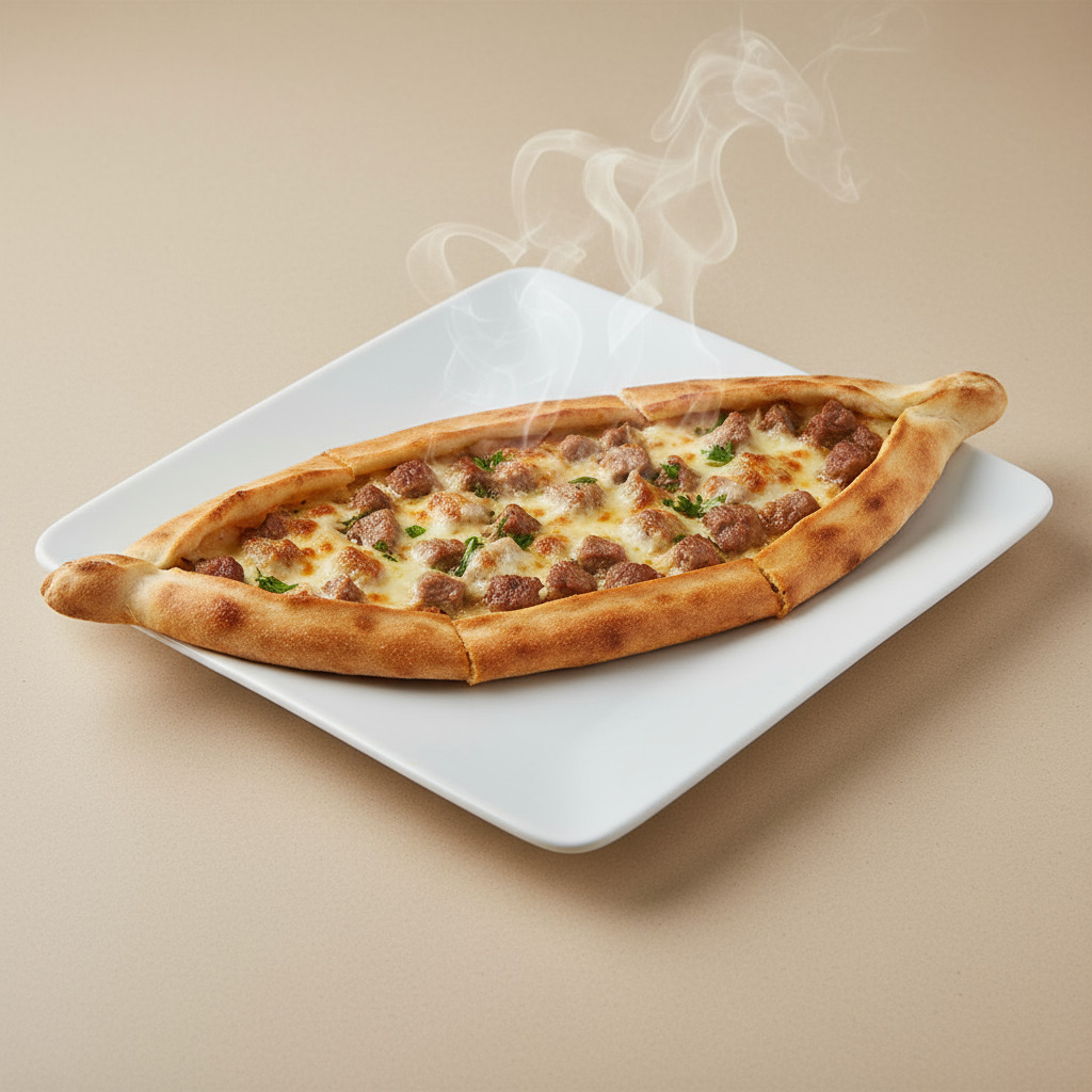 Kuşbaşılı Kaşarlı Pide