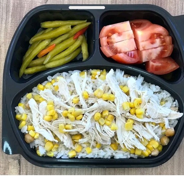 Mısırlı Tavuklu Pilav