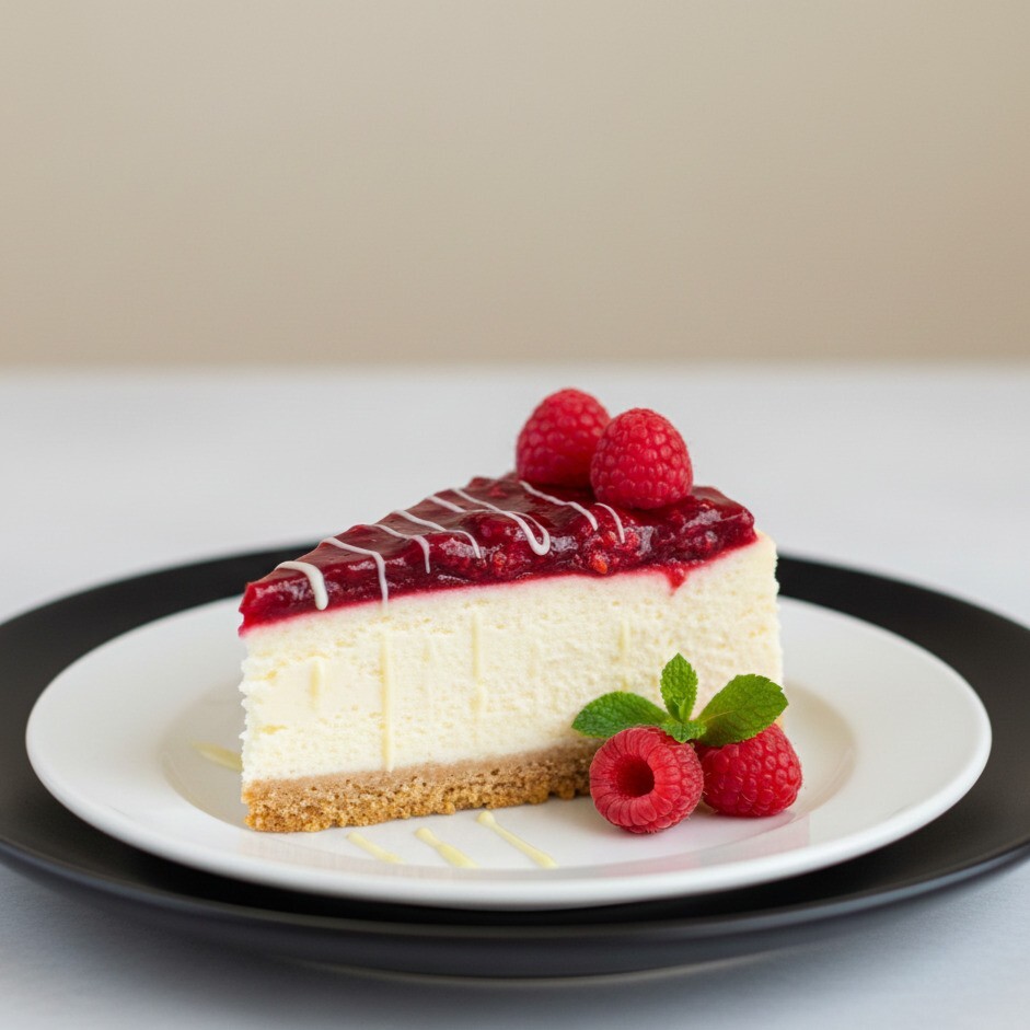 Frambuazlı Cheesecake