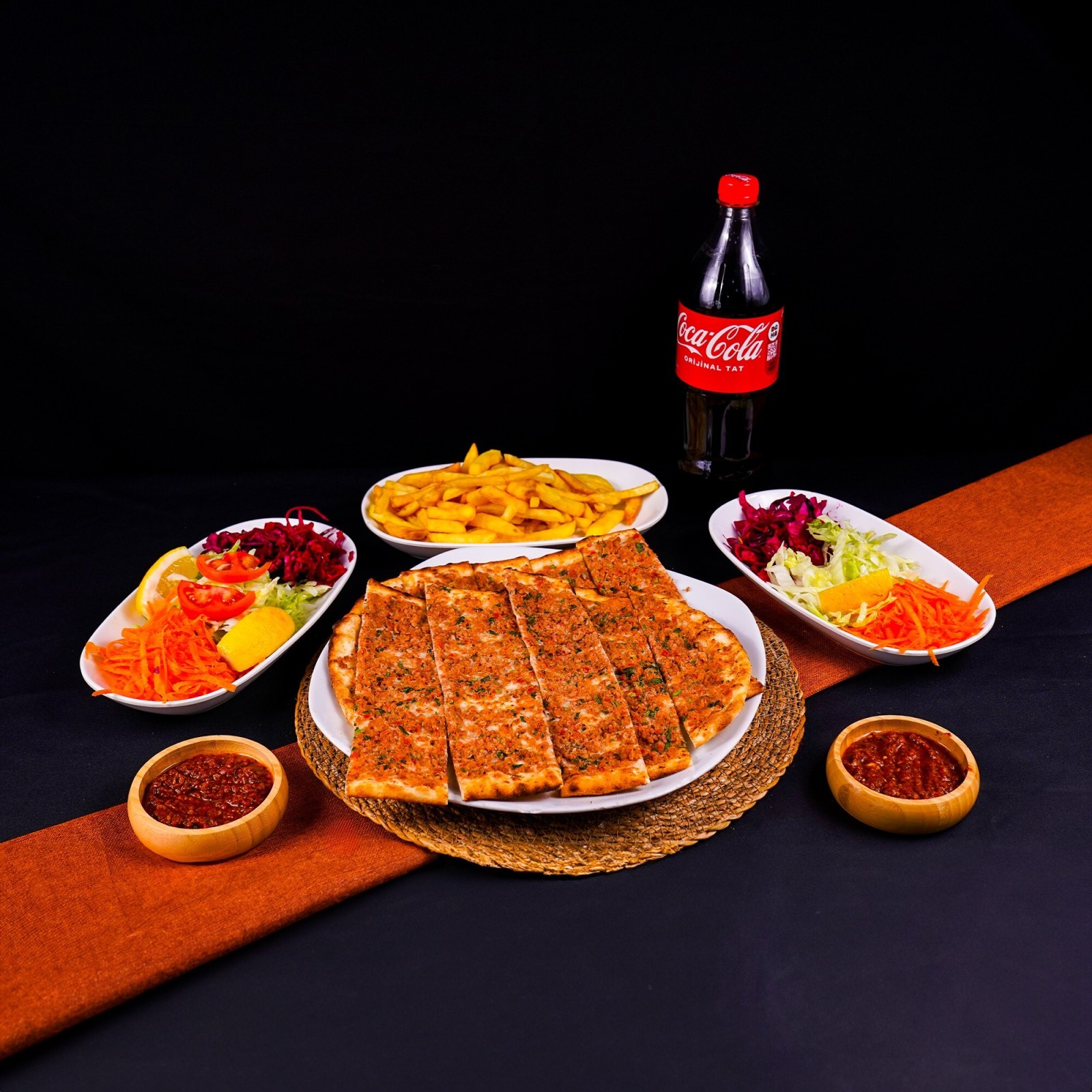 6'lı Kıymalı Pide Menü