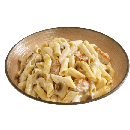 Kremalı Mantarlı Tavuklu Penne Makarna