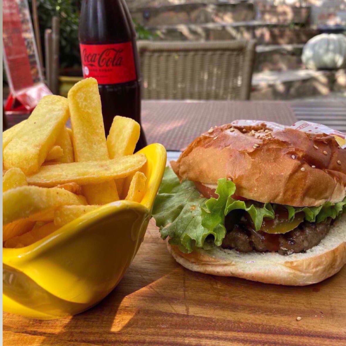 Cheesburger Menü