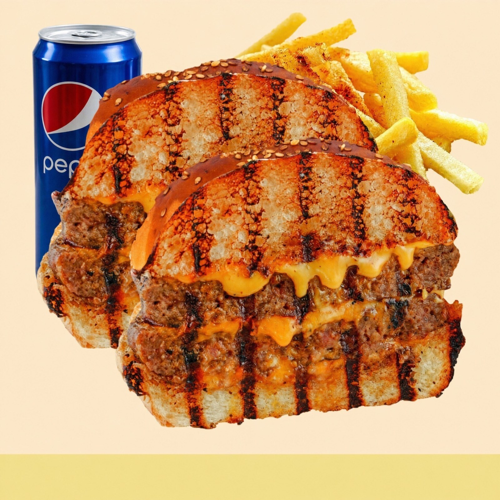 Yesen Steak Burger Menü