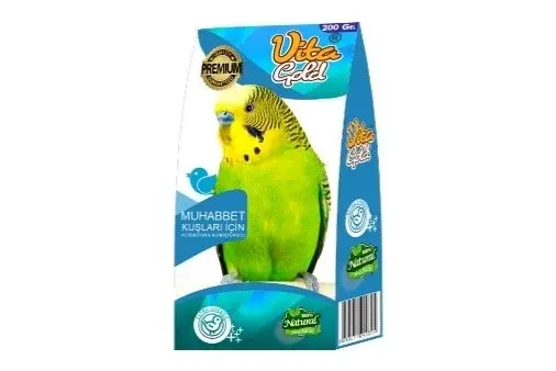 Vita Gold Premium Muhabbet Kuşu Konuşturucu ve Kondisyon Yemi 200 gr