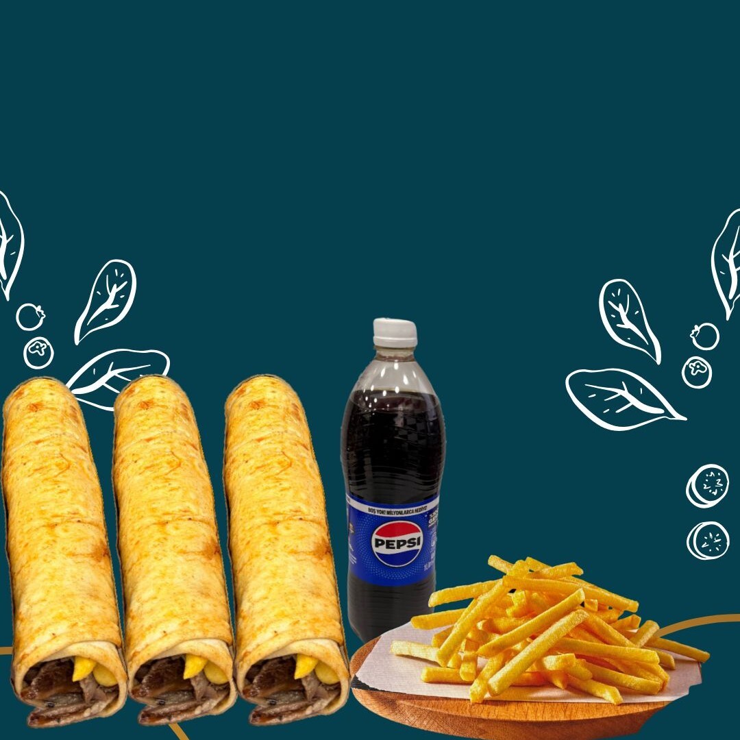 Et Döner Dürüm Medium 85gr 3X